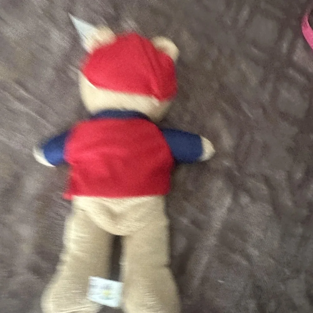 2010 Los Angeles Angels‎ Plush Bear One Size Red MLB Baseball Mascot Good Stuff